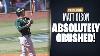 Jsa Wpp Matt Olson Game Used Baseball Bat Oakland Athletics A's Signed Autograph