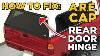 Truck Cap Leer 2 All Glass Rear Door Hinges With Hardware #103528 100xl/100le